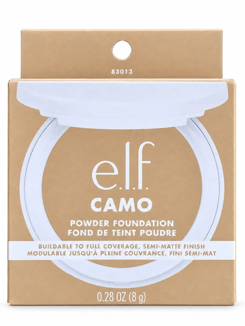 elf Cosmetics Camo Powder Foundation in Light 240W 8g BRAND NEW IN BOX